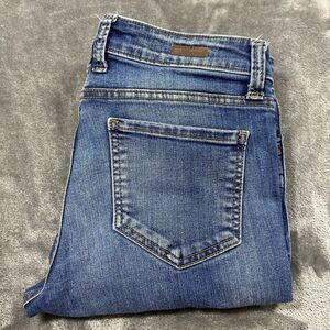 Kut From the Kloth Jeans Womens Blue 4‎ Toothpick Skinny Mia Stretch Denim Pants